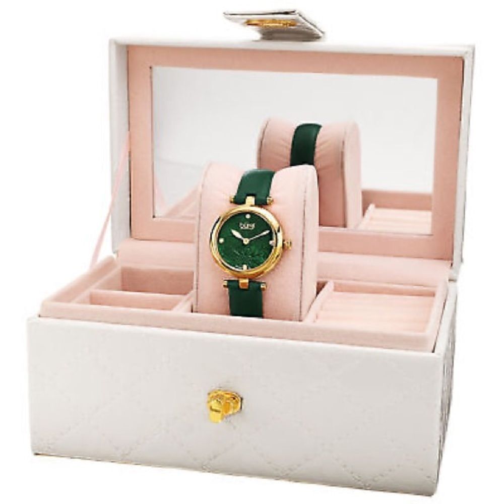 Burgi Womens Jewelry Watch Box